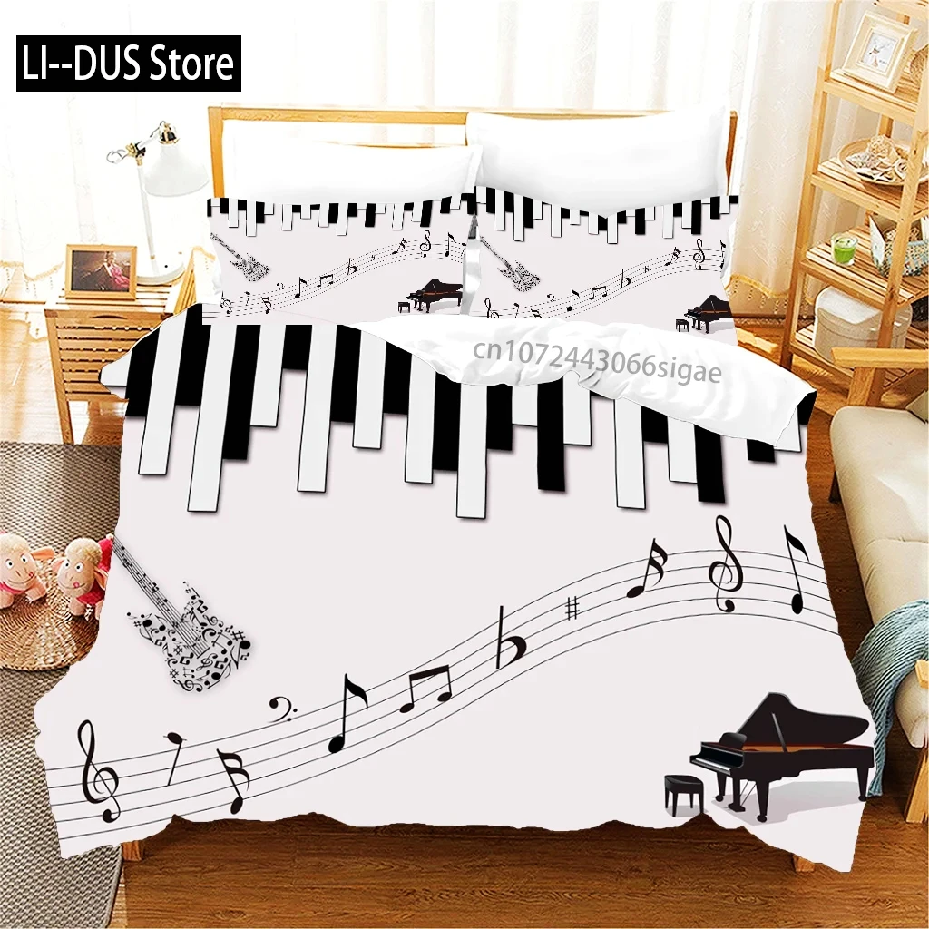 Beautiful Black Notes, Customized Bedding Set, Single Full Queen King Size Bed, Three Piece Set, 1 Quilt Cover, 2 Pillow Cover
Beautiful Black Notes, Customized Bedding Set, Single Full Queen King Size Bed, Three Piece Set, 1 Quilt Cover, 2 Pillow Cover