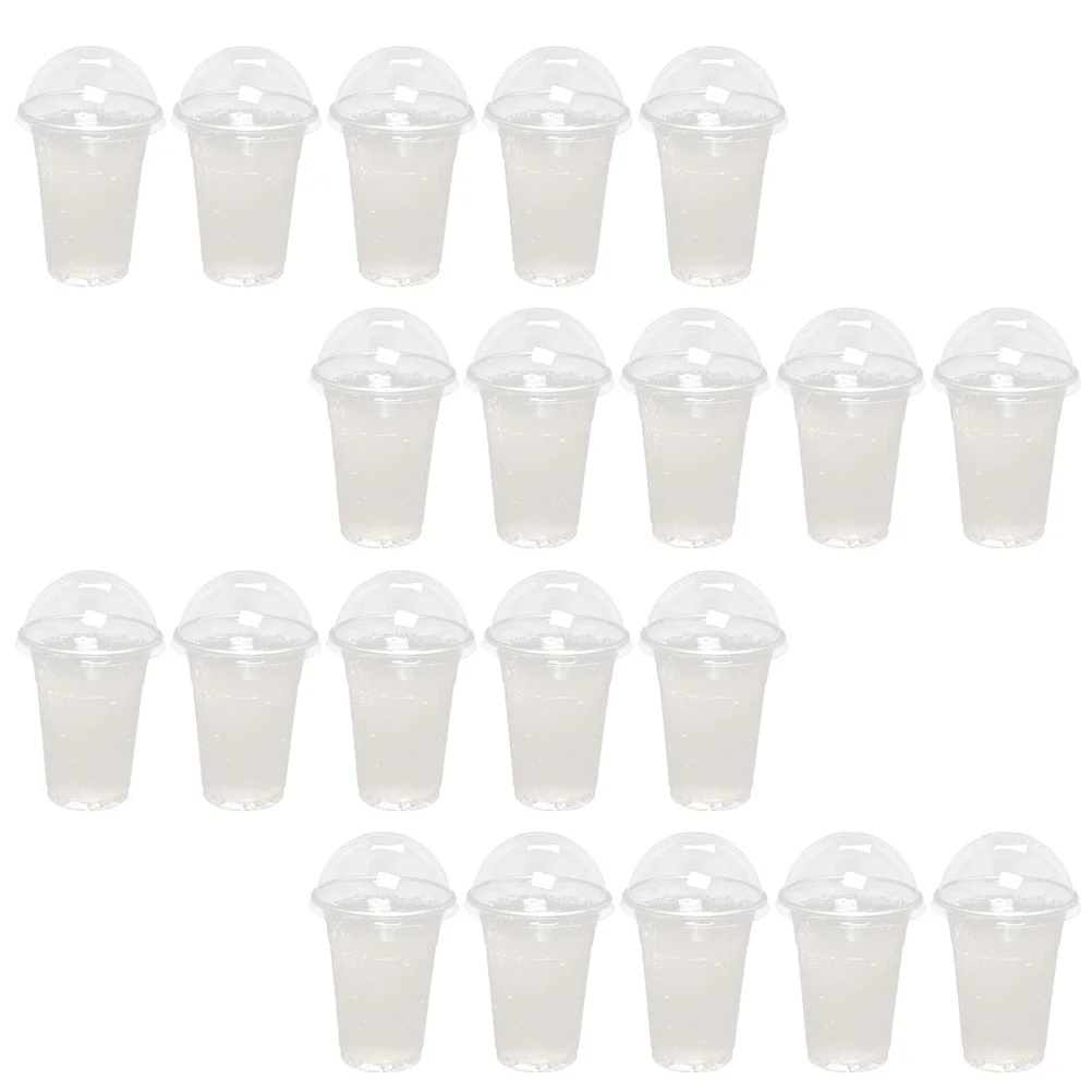 30 Sets Disposable Beverage Transparent Plastic Juice Cups for Milk Tea Coffee with Lid Round Small Takeaway Cups
30 Sets Disposable Beverage Transparent Plastic Juice Cups for Milk Tea Coffee with Lid Round Small Takeaway Cups