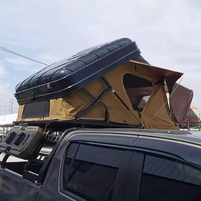 High Quality ABS Hard Shell Roof Top Tent Easy Setup For 3-4 Persons Outdoor Overland Camping
High Quality ABS Hard Shell Roof Top Tent Easy Setup For 3-4 Persons Outdoor Overland Camping