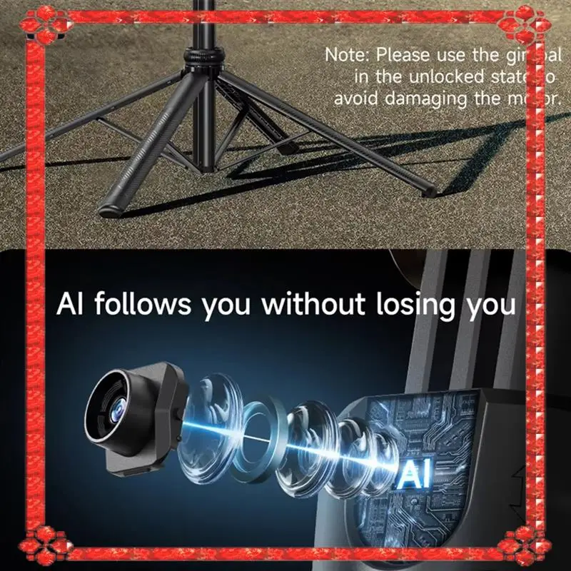 24-Hour Delivery C17 Monopod 360° Auto-Rotation AI Tracking Shootings Tripod Bluetooth Shutter For Phone Holder Wireless Selfie
24-Hour Delivery C17 Monopod 360° Auto-Rotation AI Tracking Shootings Tripod Bluetooth Shutter For Phone Holder Wireless Selfie