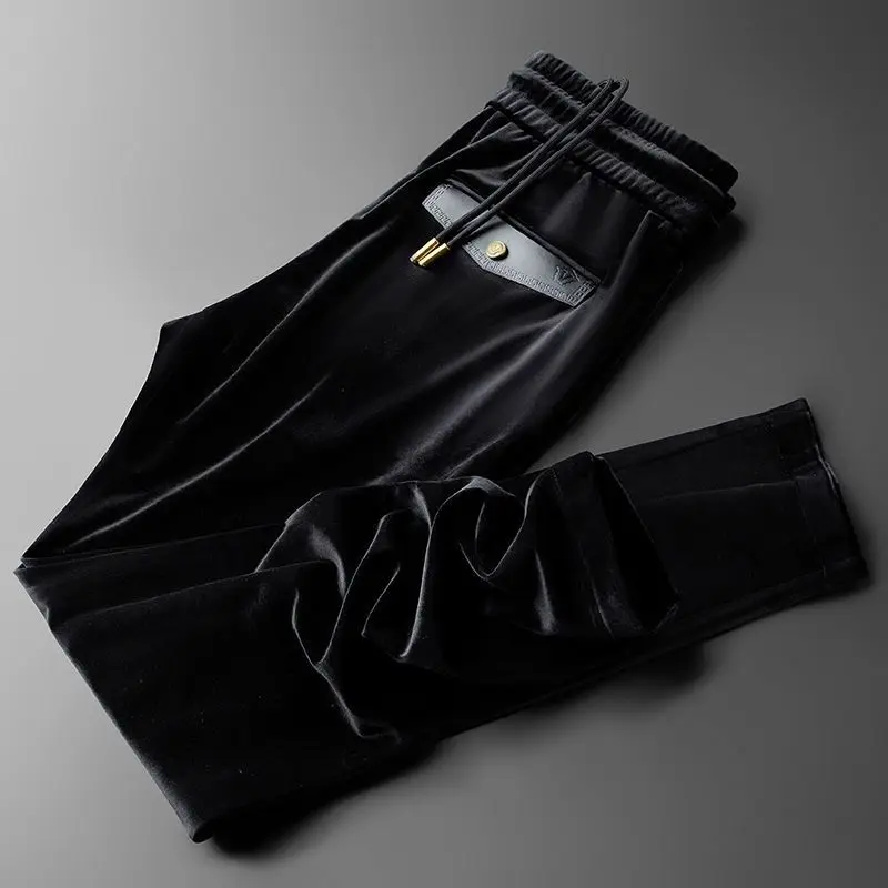 Autumn and Winter Golden Velvet Pants Men's Warm Slim-fit Straight Leg Pants Trendy All-match Straight Leg Casual Pants
Autumn and Winter Golden Velvet Pants Men's Warm Slim-fit Straight Leg Pants Trendy All-match Straight Leg Casual Pants