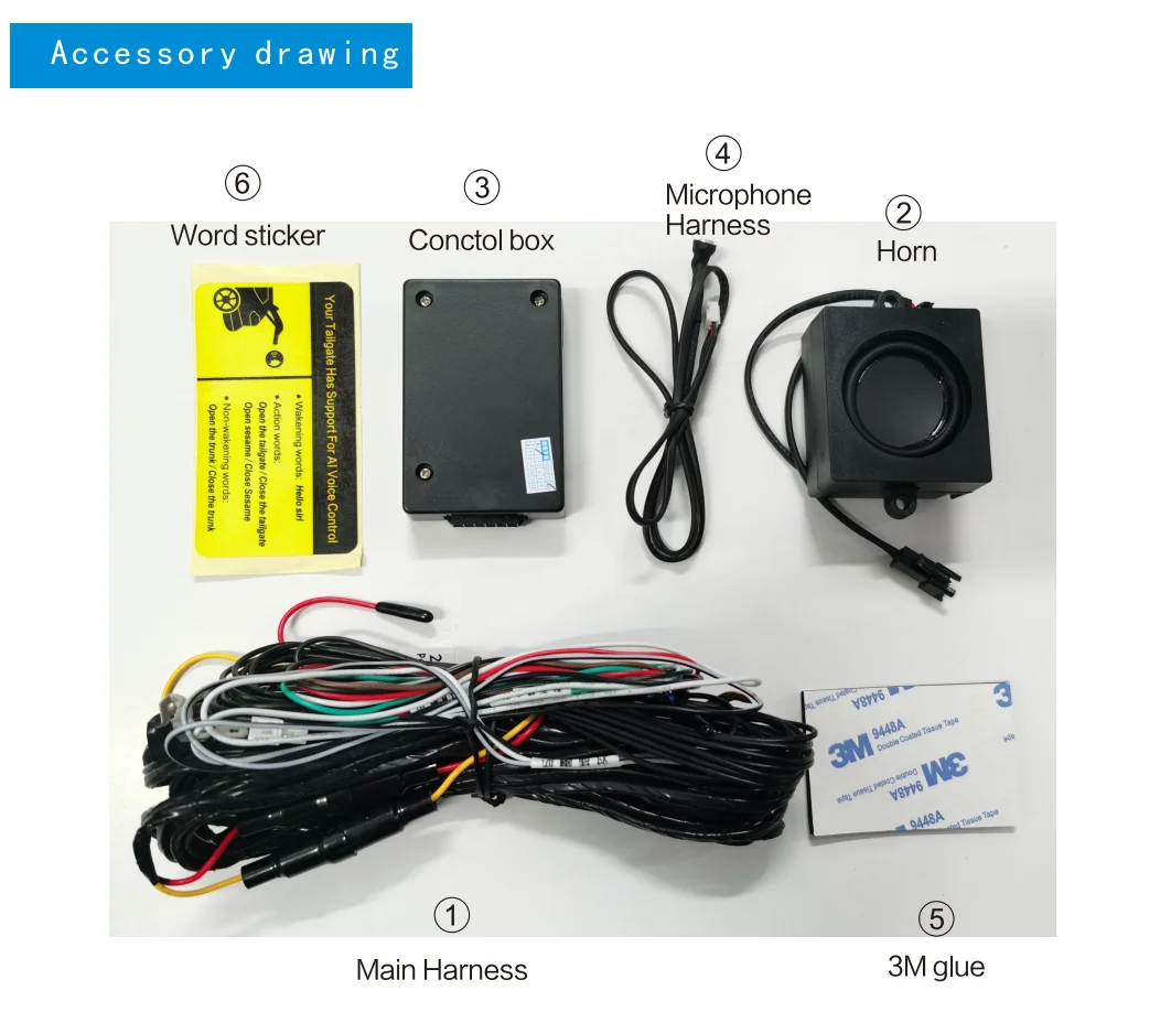 Universal AI Voice Control System For All Aftermarkets Electric Tailgate And Some Cars Come With Original Power Tailgate
Universal AI Voice Control System For All Aftermarkets Electric Tailgate And Some Cars Come With Original Power Tailgate