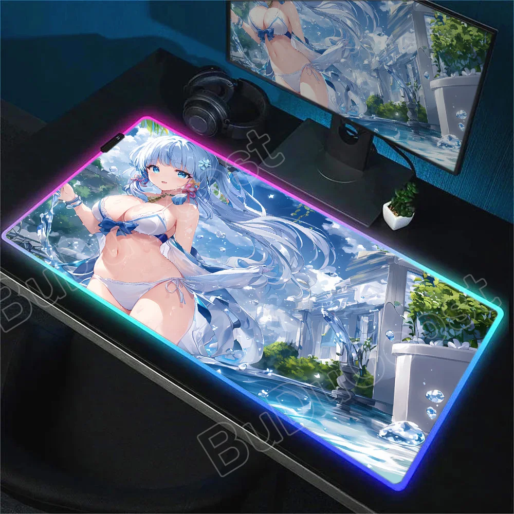 RGB Mouse Pad 900x400 Genshin Impact Kamisato Ayaka Anime Girl Mousepad PC Office Kawaii Desktop Table Mat Laptop Game Mouse Mat
RGB Mouse Pad 900x400 Genshin Impact Kamisato Ayaka Anime Girl Mousepad PC Office Kawaii Desktop Table Mat Laptop Game Mouse Mat