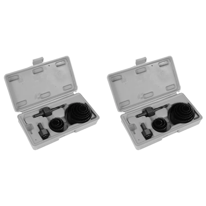 WCS-22Pcs Hole Saw Cutting Set Kit Drilling Tool Wood Metal Cutter 19-64Mm High Quality Mandrels Saws Core Drill Bits
WCS-22Pcs Hole Saw Cutting Set Kit Drilling Tool Wood Metal Cutter 19-64Mm High Quality Mandrels Saws Core Drill Bits
