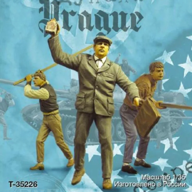 1/35 Scale Die-cast Resin Model Prague Protesters Model Assembly Kit Diorama (unpainted)
1/35 Scale Die-cast Resin Model Prague Protesters Model Assembly Kit Diorama (unpainted)