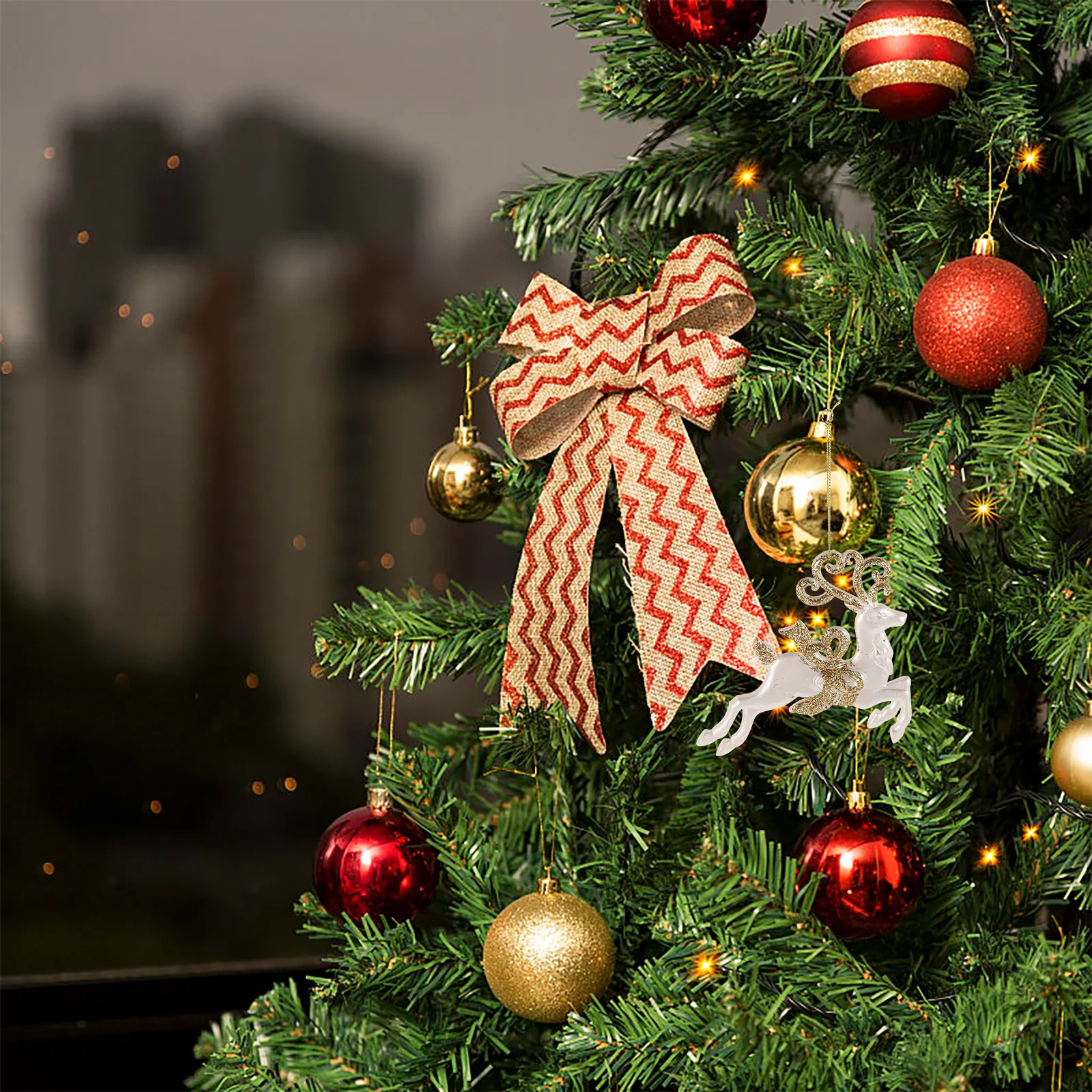 Xmas Reindeer Decor Indoor Outdoor Deer Ornaments Christmas Tree Pendant Festive Elegance Versatile Elk Decor Deer Ornament
Xmas Reindeer Decor Indoor Outdoor Deer Ornaments Christmas Tree Pendant Festive Elegance Versatile Elk Decor Deer Ornament