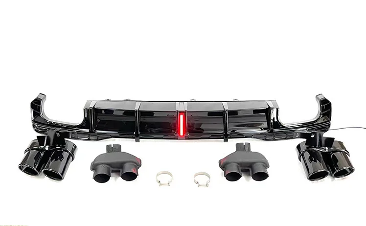 Suitable for Audi A7 modified S7 rear lip four tail throat C8S7 tail lip exhaust 2019-2023
Suitable for Audi A7 modified S7 rear lip four tail throat C8S7 tail lip exhaust 2019-2023