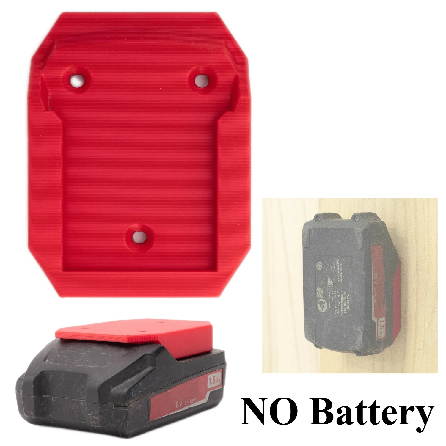 1/3/6pcs Battery Holder for Metabo 20V Li-ion Battery Workshop Wall Mount Bracket Dock Holder Stand with Screw(NO Battery)
1/3/6pcs Battery Holder for Metabo 20V Li-ion Battery Workshop Wall Mount Bracket Dock Holder Stand with Screw(NO Battery)