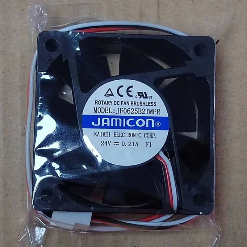 M New JAMICON JF0625B2TMPR DC24V 0.21A 3-wire Cooling Fan#QW
M New JAMICON JF0625B2TMPR DC24V 0.21A 3-wire Cooling Fan#QW