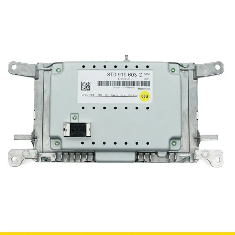 SZCH Direct Fit 8T0919603G 8T0057603A Экранный блок, улучшающий интерфейсы для роскошных автомобилей
SZCH Direct Fit 8T0919603G 8T0057603A Экранный блок, улучшающий интерфейсы для роскошных автомобилей