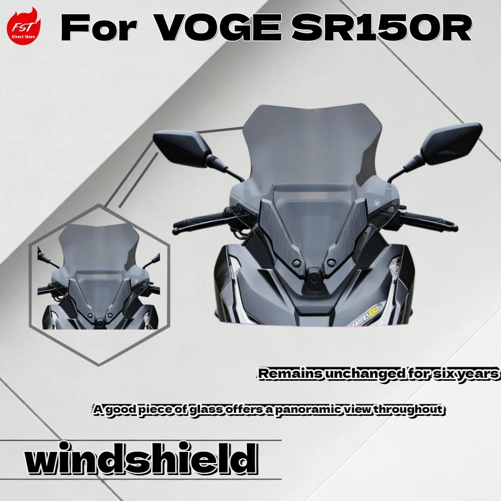 For VOGE SR150R Special Modified Windshield High Definition Windproof Front Windshield
For VOGE SR150R Special Modified Windshield High Definition Windproof Front Windshield