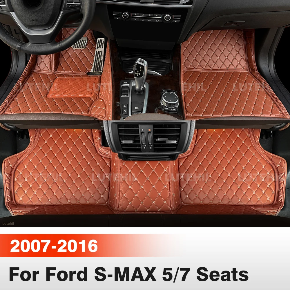 For Ford S-MAX 5/7 Seats 2007-2016 15 14 13 Car Floor Mats All Weather Carpet Cover Floor Liners Interior Protector Accessories
For Ford S-MAX 5/7 Seats 2007-2016 15 14 13 Car Floor Mats All Weather Carpet Cover Floor Liners Interior Protector Accessories