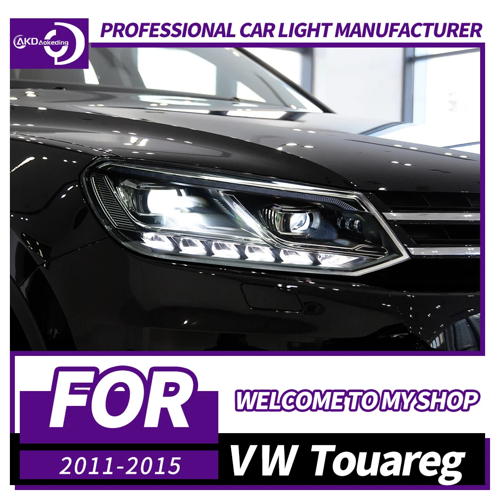 AKD Head Lamp for VW Touareg LED Headlight 2011-2015 Headlights Touareg LED DRL Turn Signal High Beam Angel Eye Projector Lens
AKD Head Lamp for VW Touareg LED Headlight 2011-2015 Headlights Touareg LED DRL Turn Signal High Beam Angel Eye Projector Lens