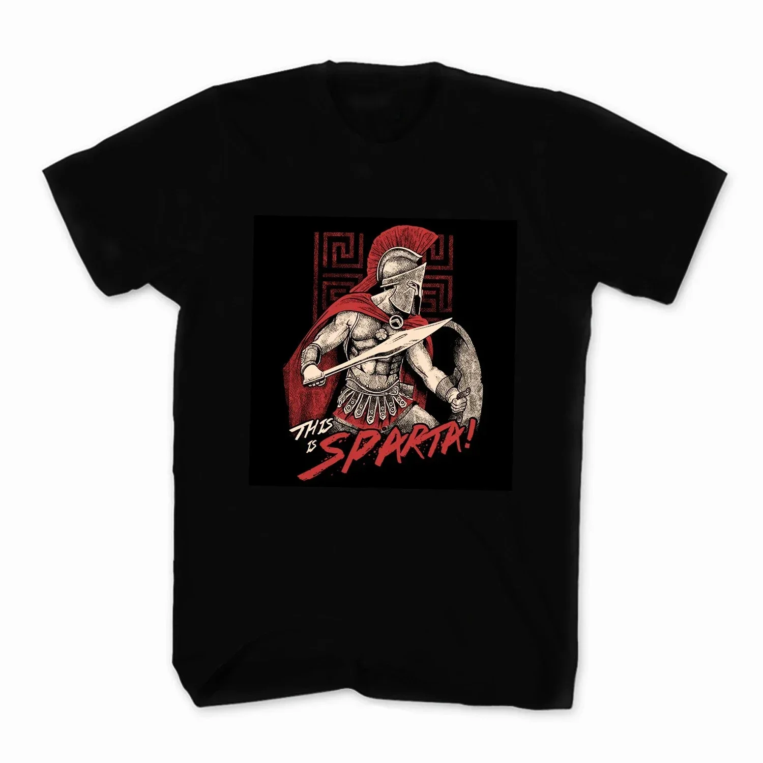 This Is Sparta T-Shirt New 100% Cotton Short Sleeve O-Neck T Shirt Casual Mens Top
This Is Sparta T-Shirt New 100% Cotton Short Sleeve O-Neck T Shirt Casual Mens Top