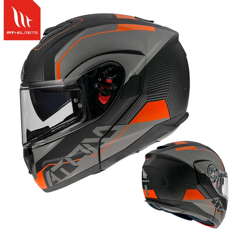 Flip Up Helmet Motorcycle Mt Atom Sv M-4XL Color Options Original Helmets Double Visors for Motocross Abs Shell casco moto
Flip Up Helmet Motorcycle Mt Atom Sv M-4XL Color Options Original Helmets Double Visors for Motocross Abs Shell casco moto