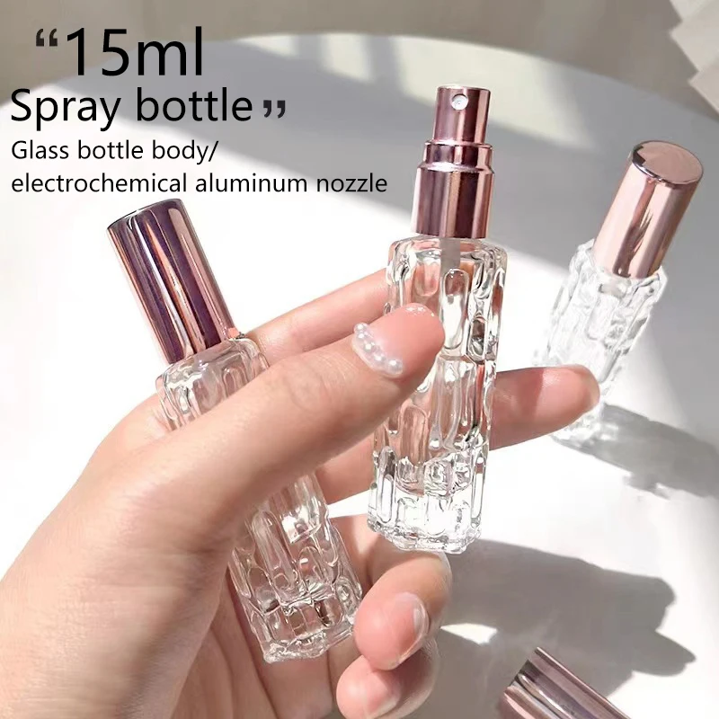 10ml Rose Gold Glass Portable Refillable Perfume Bottle Cosmetic Container Empty Spray Atomizer Travel Sub-bottle
10ml Rose Gold Glass Portable Refillable Perfume Bottle Cosmetic Container Empty Spray Atomizer Travel Sub-bottle