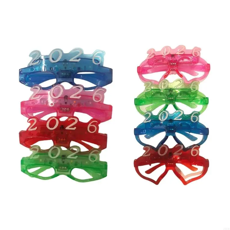 2025 New 2026 LED Light Up Glasses Futuristic Design Plastic Frame Party Accessories lightweight Glowing Glasses
2025 New 2026 LED Light Up Glasses Futuristic Design Plastic Frame Party Accessories lightweight Glowing Glasses