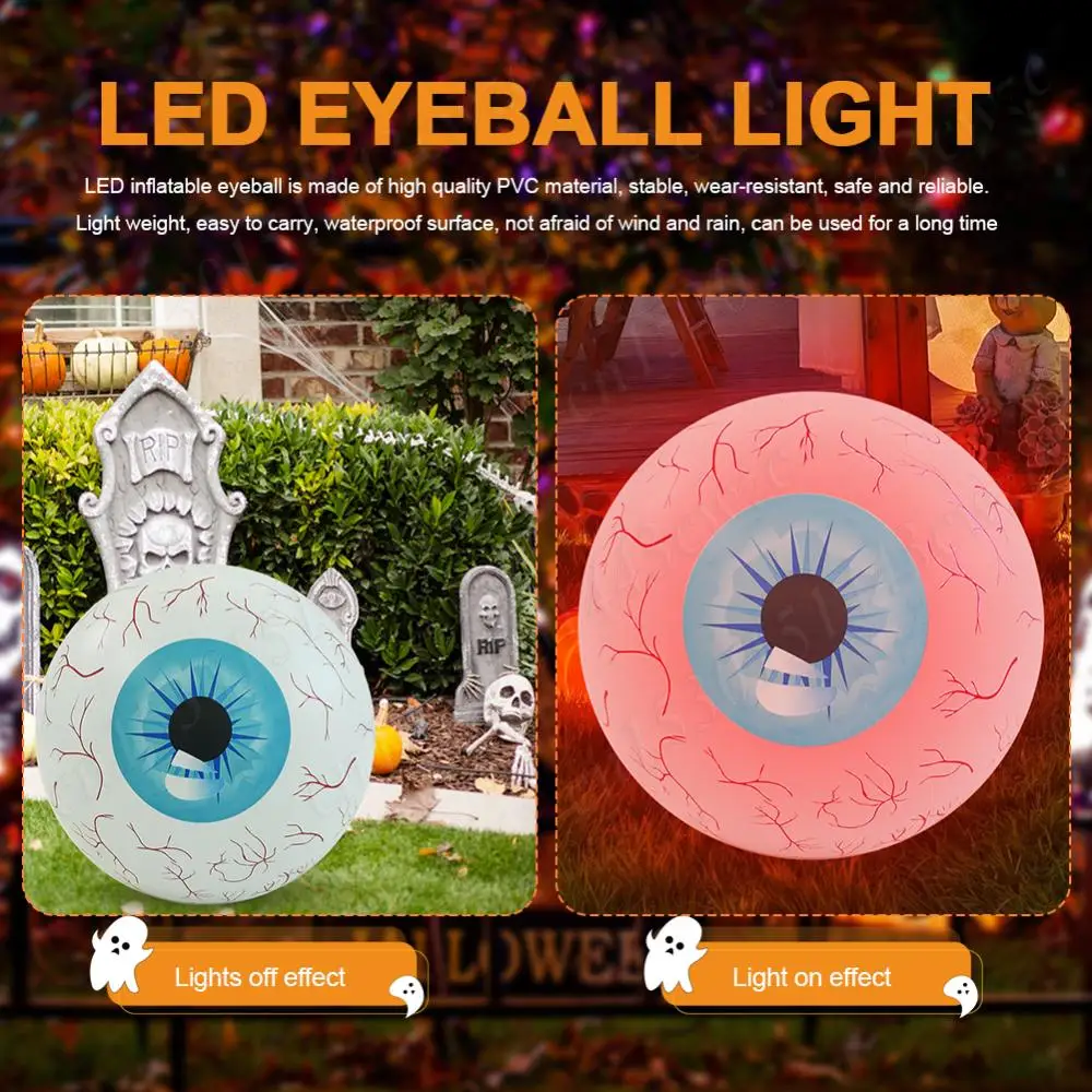 1/2PC Halloween Eyeball Lights Inflatable Halloween String Light Waterproof Halloween Light Scary for Indoor Outdoor Garden Yard
1/2PC Halloween Eyeball Lights Inflatable Halloween String Light Waterproof Halloween Light Scary for Indoor Outdoor Garden Yard
