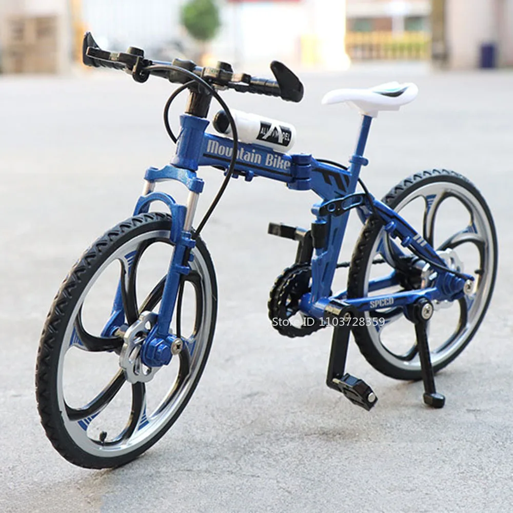 1:8 Miniature Folding Bicycles Model Toy Off-road Bikes Alloy Diecast Rubber Tires Shock Absorption Bike Toys for Kids Gifts
1:8 Miniature Folding Bicycles Model Toy Off-road Bikes Alloy Diecast Rubber Tires Shock Absorption Bike Toys for Kids Gifts