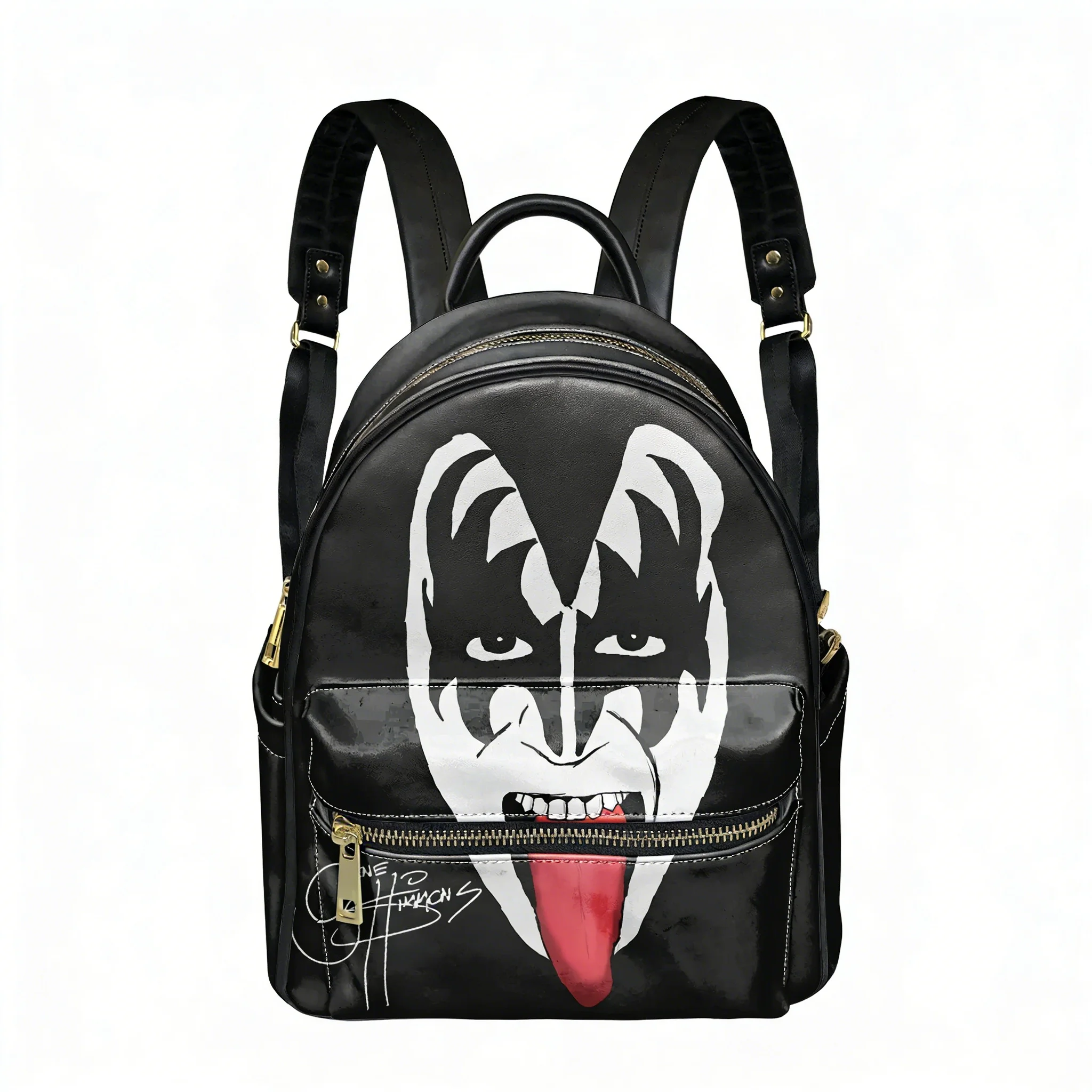 Gene The Demon Simmons Kiss Backpack Womens Men Personalized Double Shoulder Bag Business Travel Bookbag Rucksack Gift Daypack
Gene The Demon Simmons Kiss Backpack Womens Men Personalized Double Shoulder Bag Business Travel Bookbag Rucksack Gift Daypack