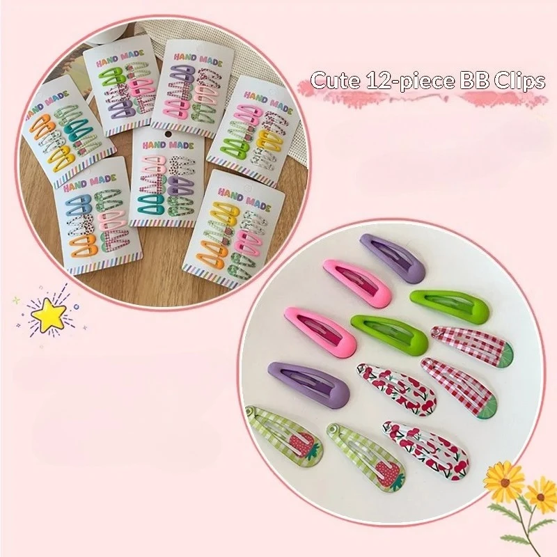 Small Snap Hair Clips for Toddler Girls 6Pairs No-Damage Bangs Forehead Side Back Head Cute Soft Flyaway Taming Accessories
Small Snap Hair Clips for Toddler Girls 6Pairs No-Damage Bangs Forehead Side Back Head Cute Soft Flyaway Taming Accessories