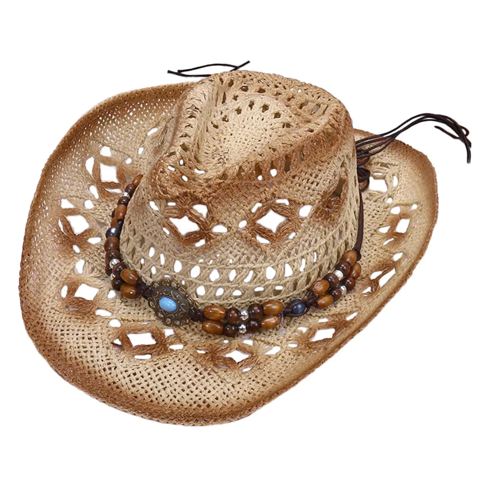 Cowboy Straw Hat Wide Brim Unisex Summer Sun Protection Hat Fashionable Western Style for Travel Festival Photo Props Party
Cowboy Straw Hat Wide Brim Unisex Summer Sun Protection Hat Fashionable Western Style for Travel Festival Photo Props Party