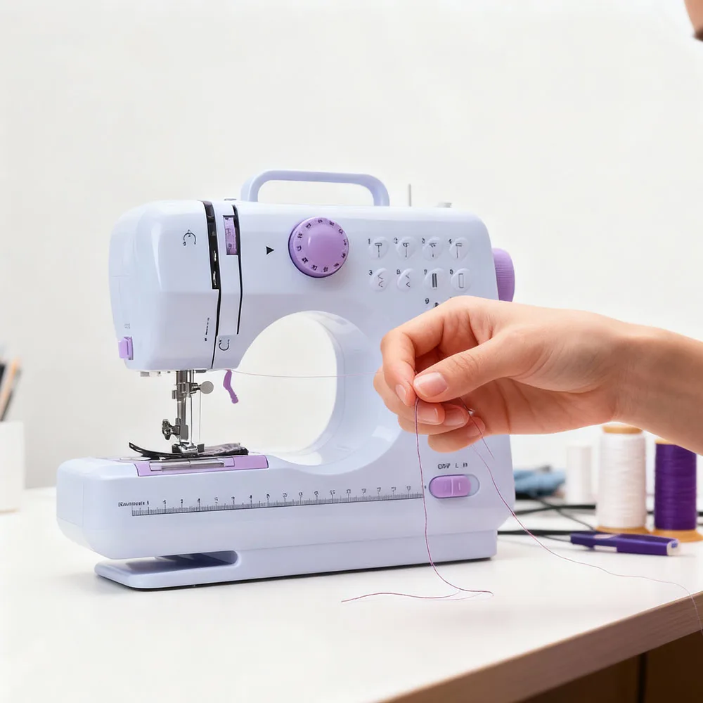 New Electric Portable Sewing Machine Pro With 12 Stitches Patterns Multifunctional Home Sewing Machine Parents Sewing Tools
New Electric Portable Sewing Machine Pro With 12 Stitches Patterns Multifunctional Home Sewing Machine Parents Sewing Tools
