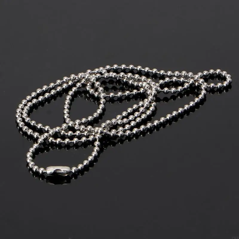 P9FE Ball Chain Necklace Beads Chain Stainless Steel Round Beads Necklace Long Fashion Jewelry Diy Necklace Women Party Gift
P9FE Ball Chain Necklace Beads Chain Stainless Steel Round Beads Necklace Long Fashion Jewelry Diy Necklace Women Party Gift