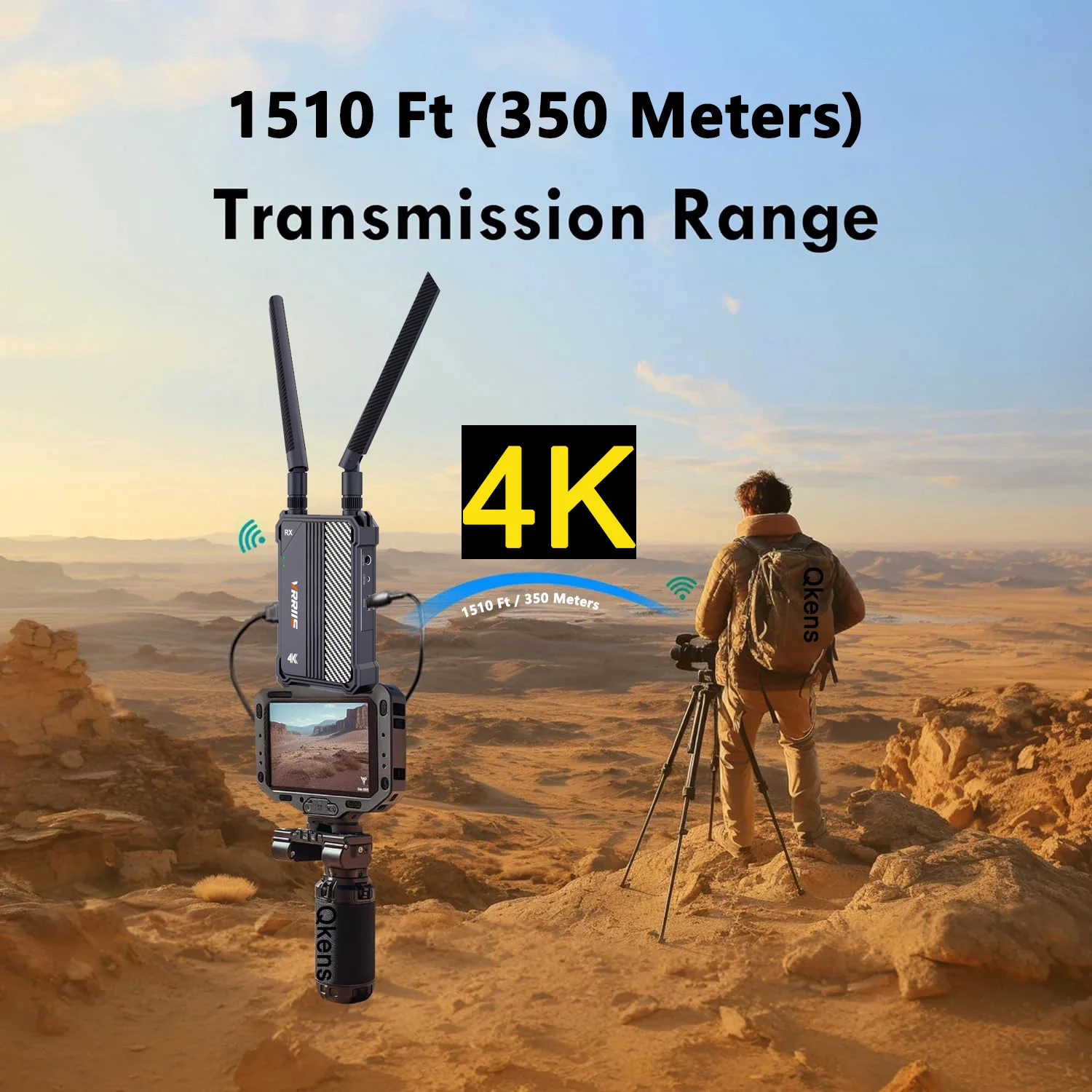 Wireless HDMI Extender 4K 350M 5.8Ghz Dual HDMI Wireless WIFI Video Transmitter and Receiver for Camera Laptop PC To TV Monitor
Wireless HDMI Extender 4K 350M 5.8Ghz Dual HDMI Wireless WIFI Video Transmitter and Receiver for Camera Laptop PC To TV Monitor