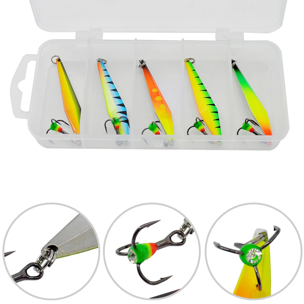 5 г/5,5 см набор наживок для зимней рыбалки-приманки для зимней рыбалки, искусственные приманки для русского морского окуня, рыболовные снасти
5 г/5,5 см набор наживок для зимней рыбалки-приманки для зимней рыбалки, искусственные приманки для русского морского окуня, рыболовные снасти