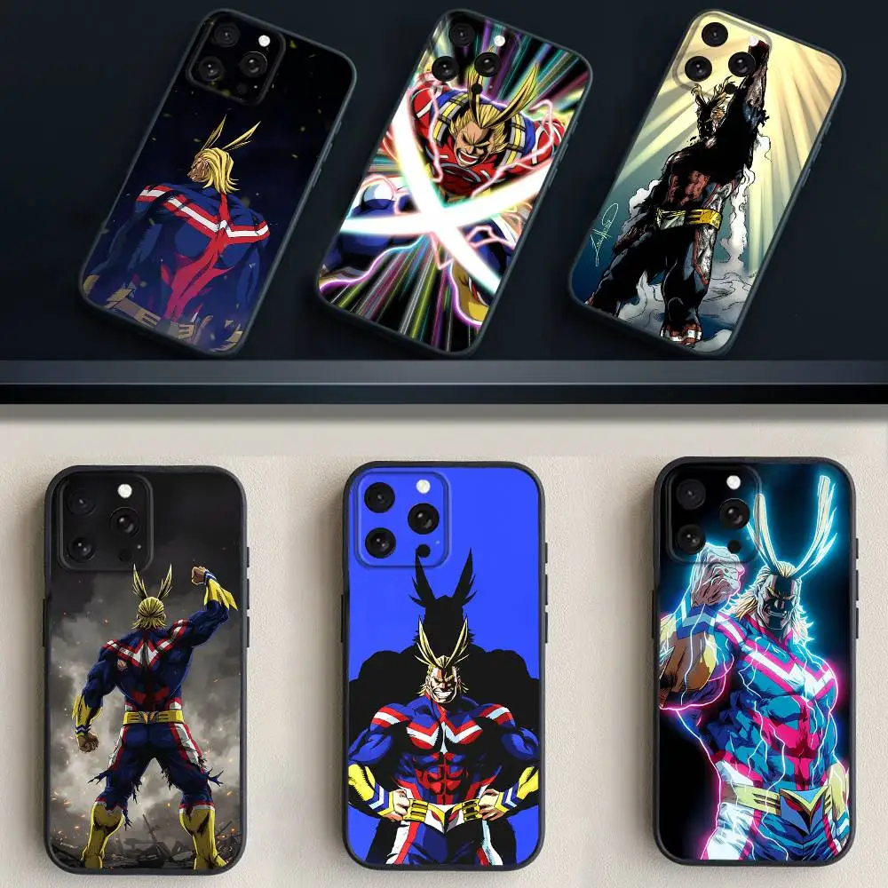 My Hero A-Academia All Might Phone Case For iPhone 16,15,14,13,12,11 Plus,Pro Max,XS,X,XR,SE,Mini,8,7,Soft Silicone Black Cover
My Hero A-Academia All Might Phone Case For iPhone 16,15,14,13,12,11 Plus,Pro Max,XS,X,XR,SE,Mini,8,7,Soft Silicone Black Cover