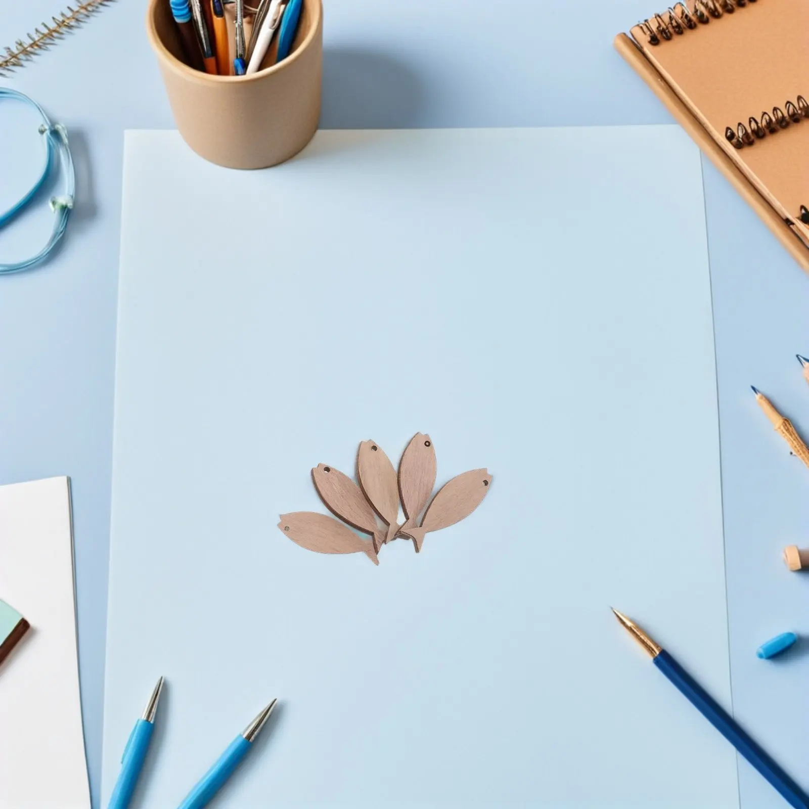 100Pcs Unfinished Wooden Fish Cutouts Smooth Blank Surface for Watercolor Acrylic Graffiti Painting DIY Craft Kids Classroom
100Pcs Unfinished Wooden Fish Cutouts Smooth Blank Surface for Watercolor Acrylic Graffiti Painting DIY Craft Kids Classroom
