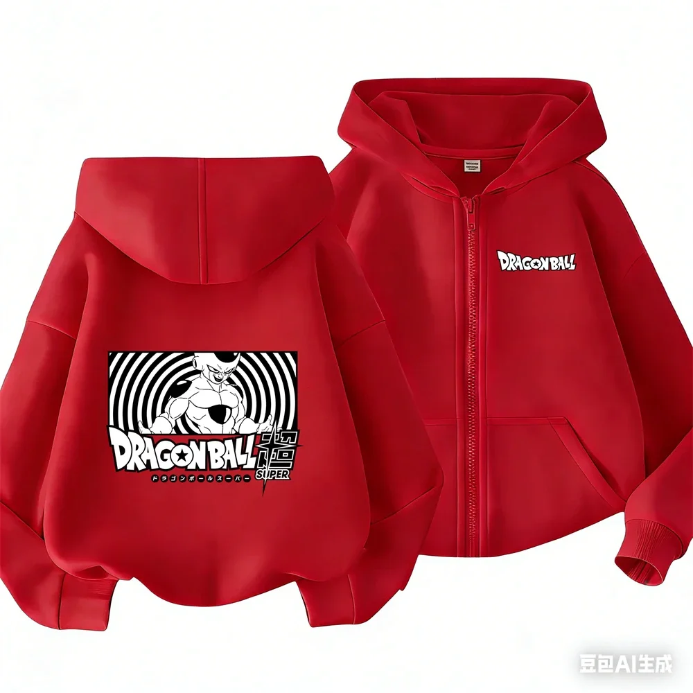 Spring Autumn Kids Dragon Ball Zipper Hoodie Goku Vegeta Super Saiyan Anime Boys Clothes Girls Long Sleeve
Spring Autumn Kids Dragon Ball Zipper Hoodie Goku Vegeta Super Saiyan Anime Boys Clothes Girls Long Sleeve