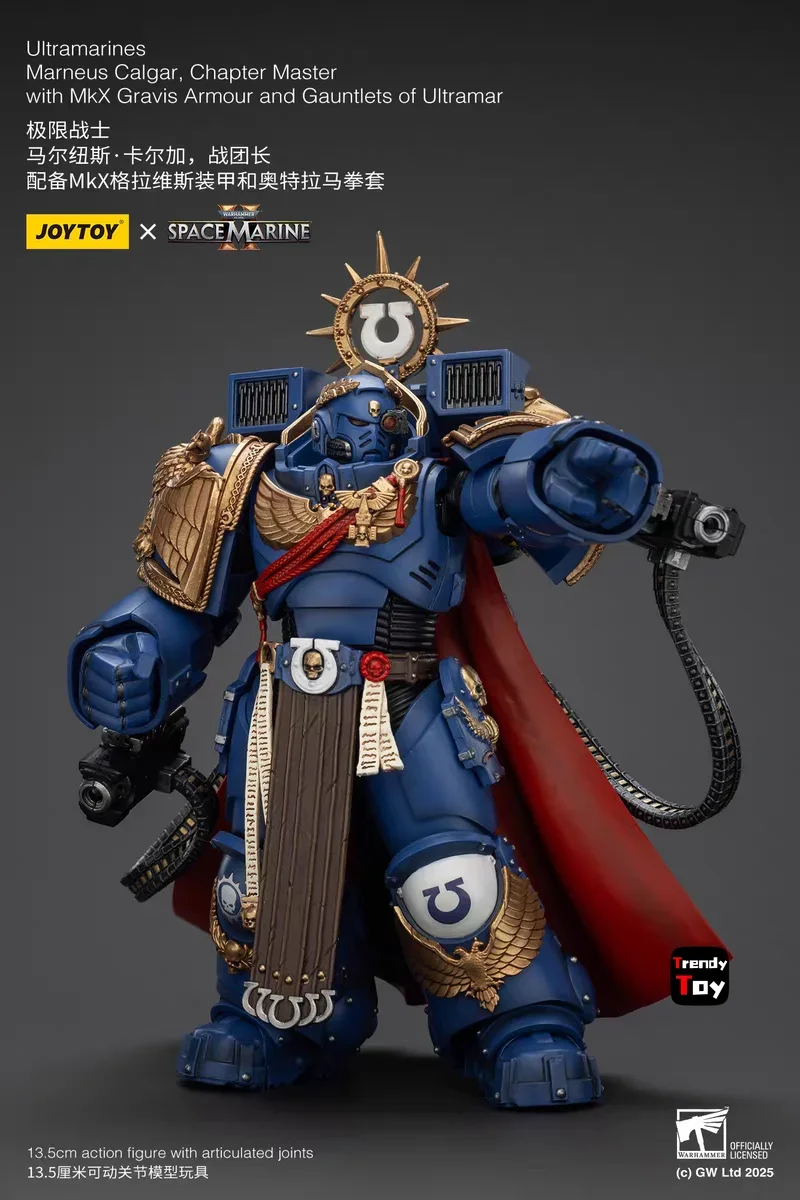 【JOYTOY】40K Ultramarines Marneus Calgar Chapter Master Victrix Honor Guard 1/18 Action Figure Toys
【JOYTOY】40K Ultramarines Marneus Calgar Chapter Master Victrix Honor Guard 1/18 Action Figure Toys