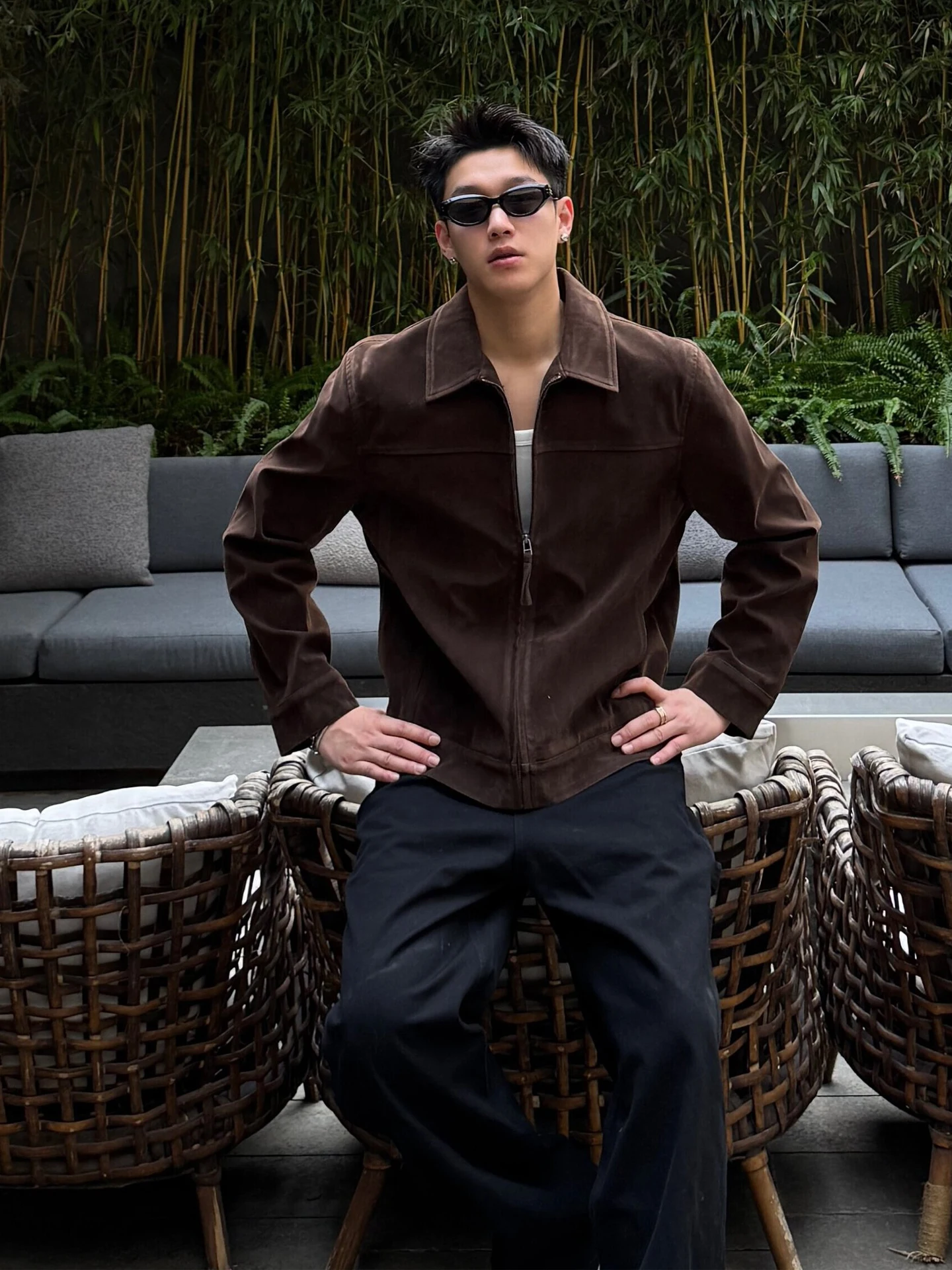 Auticup Autumn New Sle Men's Slim Fit Zipper Jaet Anti-Suede Collar Hunting ort Coat Youth Daily Wear Long Sve
Auticup Autumn New Sle Men's Slim Fit Zipper Jaet Anti-Suede Collar Hunting ort Coat Youth Daily Wear Long Sve