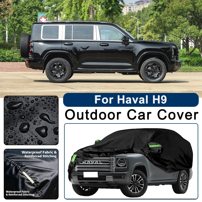 Outdoor Car Cover Waterproof Dustproof UV Sun Protection, Full Car Protector Exterior Accessories For Haval H9 2014-2026
Outdoor Car Cover Waterproof Dustproof UV Sun Protection, Full Car Protector Exterior Accessories For Haval H9 2014-2026