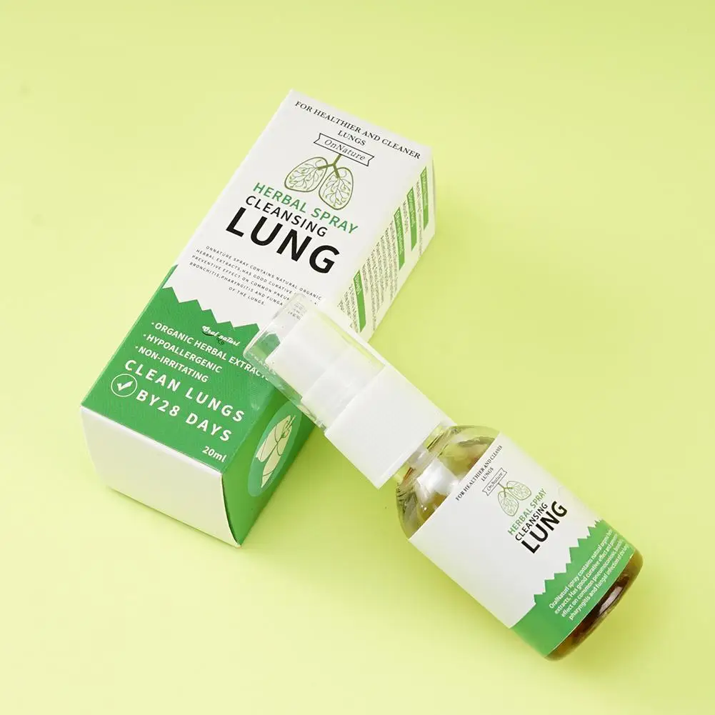 20ml Herbal Lung Detox & Oral Cleaning Spray - Anti-Snoring Solution for Snore Relief and Nose Care Health Care D0V7 
20ml Herbal Lung Detox & Oral Cleaning Spray - Anti-Snoring Solution for Snore Relief and Nose Care Health Care D0V7