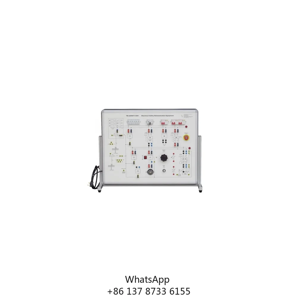 Electrical Safety Demonstrationt Didactic Equipment Teaching Equipment School Educational Equipment
Electrical Safety Demonstrationt Didactic Equipment Teaching Equipment School Educational Equipment