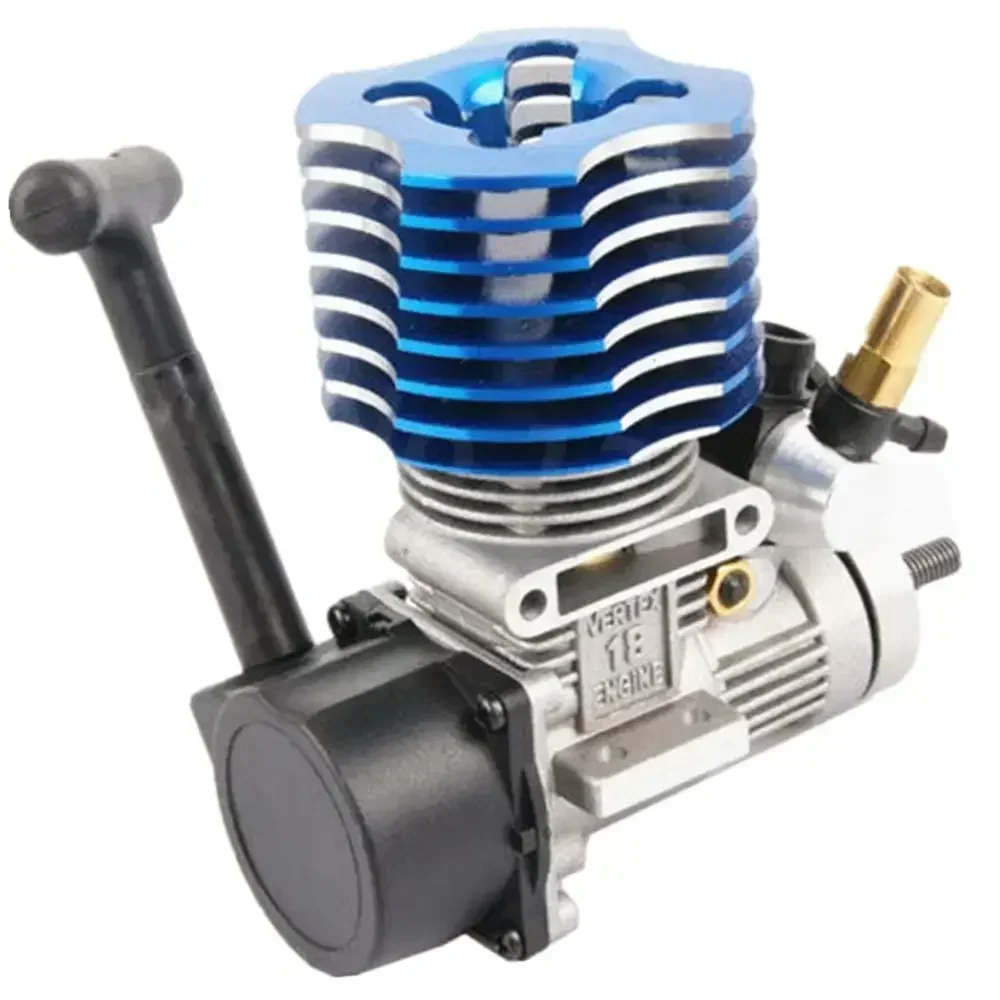 VX 18CXP Vertex 18 Engine Nitro Power 2.74cc With Pull Starter Spark-plug 02060 for 1/10 1/8 RC Model Car Buggy HSP Himoto
VX 18CXP Vertex 18 Engine Nitro Power 2.74cc With Pull Starter Spark-plug 02060 for 1/10 1/8 RC Model Car Buggy HSP Himoto
