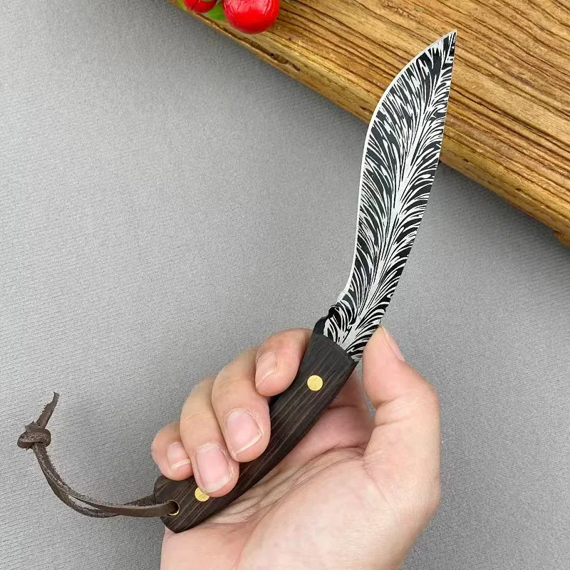 5cr15momv New Straight Blade Solid Wood Handle, Suitable for Fishing, Outdoor Camping, Meat Cutting, and Other Purposes
5cr15momv New Straight Blade Solid Wood Handle, Suitable for Fishing, Outdoor Camping, Meat Cutting, and Other Purposes