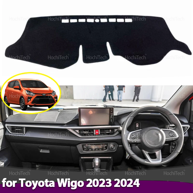 Коврик для приборной панели автомобиля для Toyota Wigo 2023 2024, противоскользящий чехол для приборной панели, защитный коврик, солнцезащитный коврик, ковер с левым и правым рулем
Коврик для приборной панели автомобиля для Toyota Wigo 2023 2024, противоскользящий чехол для приборной панели, защитный коврик, солнцезащитный коврик, ковер с левым и правым рулем