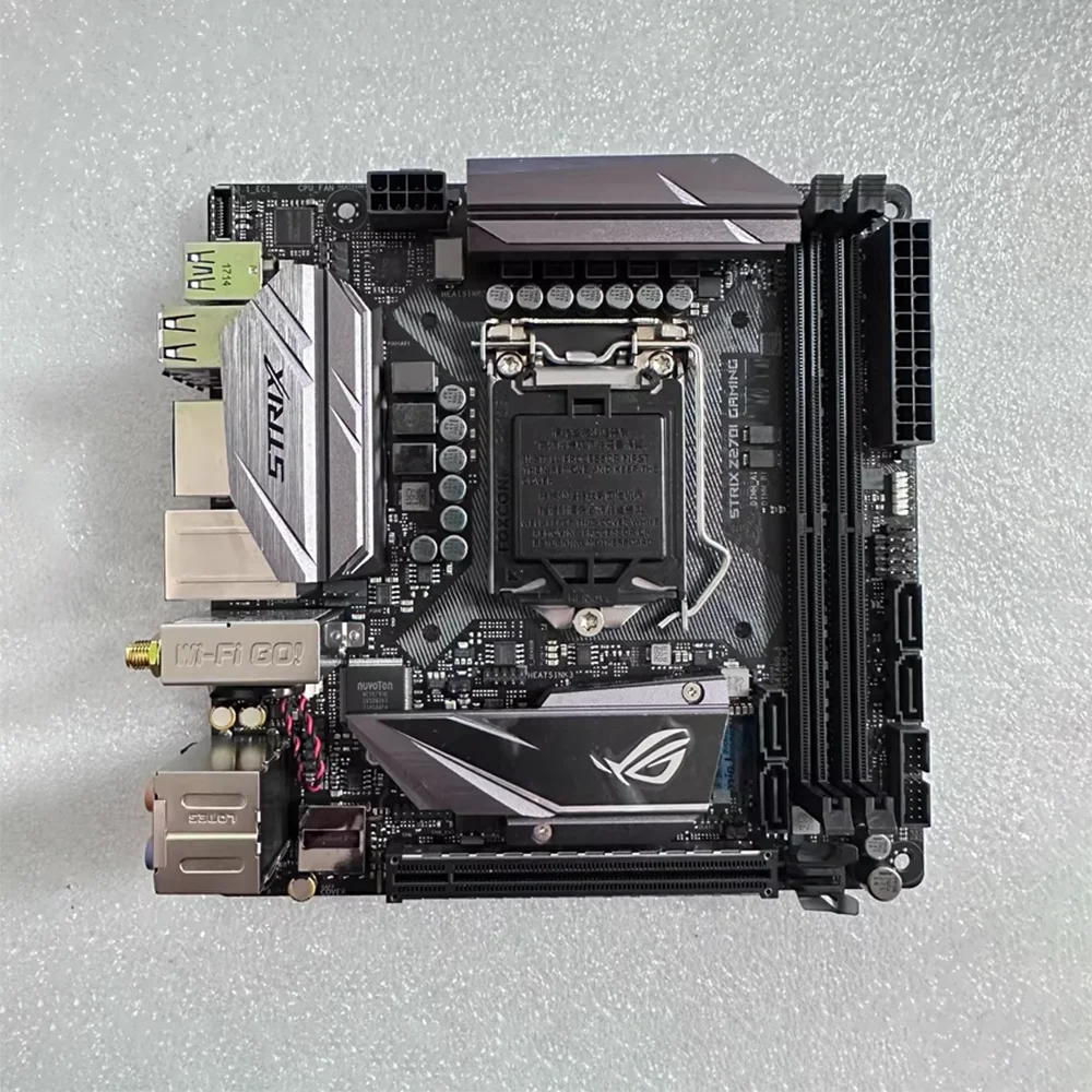Для A-S-U-S ROG Strix Z270I игровая материнская плата MINI itx1151 двойной интерфейс M2 Z270 материнская плата
Для A-S-U-S ROG Strix Z270I игровая материнская плата MINI itx1151 двойной интерфейс M2 Z270 материнская плата