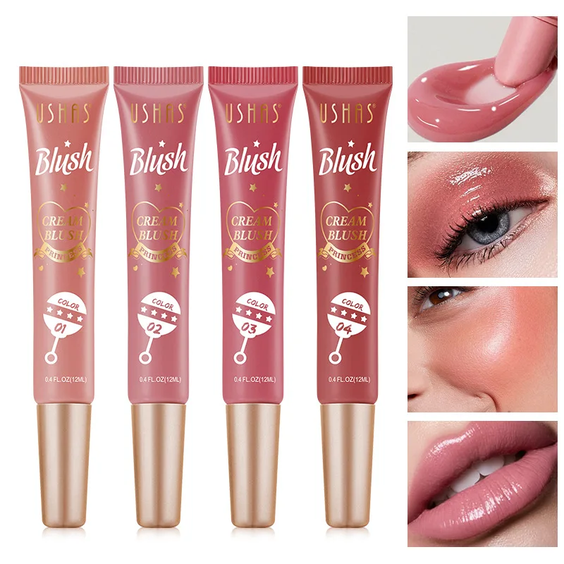 4-color Multifunctional Liquid Blush Waterproof Long Lasting Eye Shadow Lip Cheek Dual-purpose Blush Stick Makeup Cosmetics.
4-color Multifunctional Liquid Blush Waterproof Long Lasting Eye Shadow Lip Cheek Dual-purpose Blush Stick Makeup Cosmetics.