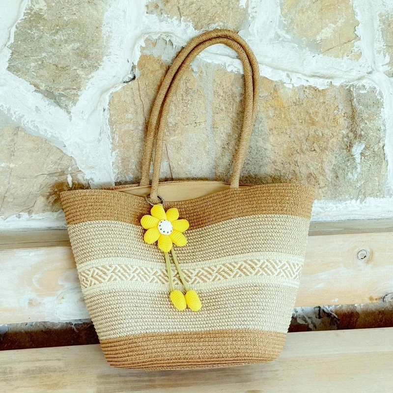 Bohemian Style Women's Straw Shoulder Bag Summer Large Capacity Seaside Vacation Shopping Tote Beach Bag 2026 Sac A Main Femme
Bohemian Style Women's Straw Shoulder Bag Summer Large Capacity Seaside Vacation Shopping Tote Beach Bag 2026 Sac A Main Femme