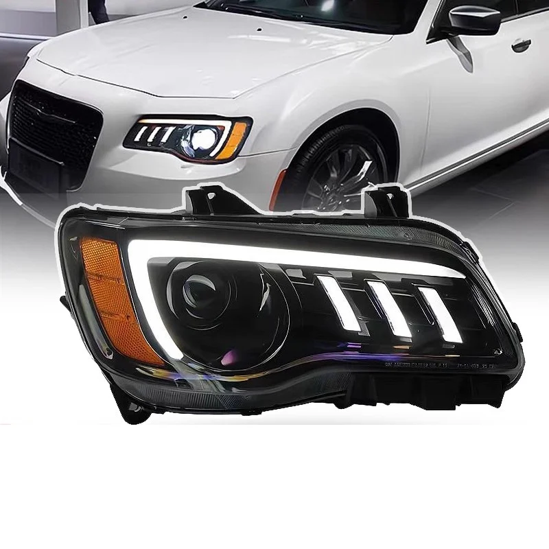 Car LED headlight assembly For Chrysler 300C 11-17 modified high and low beam Running light Turn signal
Car LED headlight assembly For Chrysler 300C 11-17 modified high and low beam Running light Turn signal