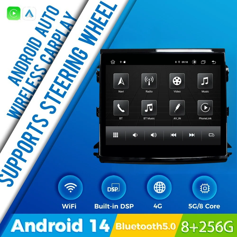 8.4 Inches Android 14 For Porsche Cayenne 2011- 2016 Screen Car GPS Navigation Head Unit Multimedia Player Auto Stereo Recorder
8.4 Inches Android 14 For Porsche Cayenne 2011- 2016 Screen Car GPS Navigation Head Unit Multimedia Player Auto Stereo Recorder