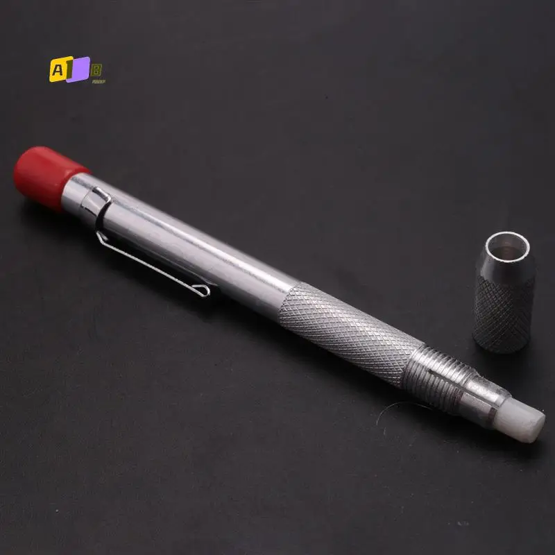 A08F-2 Pcs Soapstone Holders Round Soapstone Marker Soapstone Pen With 12 Pcs Refills For Welding Tools And Markers Removable
A08F-2 Pcs Soapstone Holders Round Soapstone Marker Soapstone Pen With 12 Pcs Refills For Welding Tools And Markers Removable