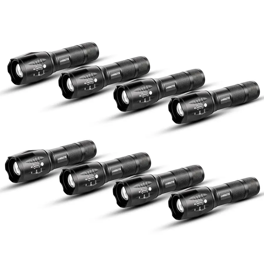 Pack LED Emergency Handheld Flashlight, Adjustable Focus, Water Resistant with 5 Modes, Best Tactical Torch for Hurricane, Campi
Pack LED Emergency Handheld Flashlight, Adjustable Focus, Water Resistant with 5 Modes, Best Tactical Torch for Hurricane, Campi