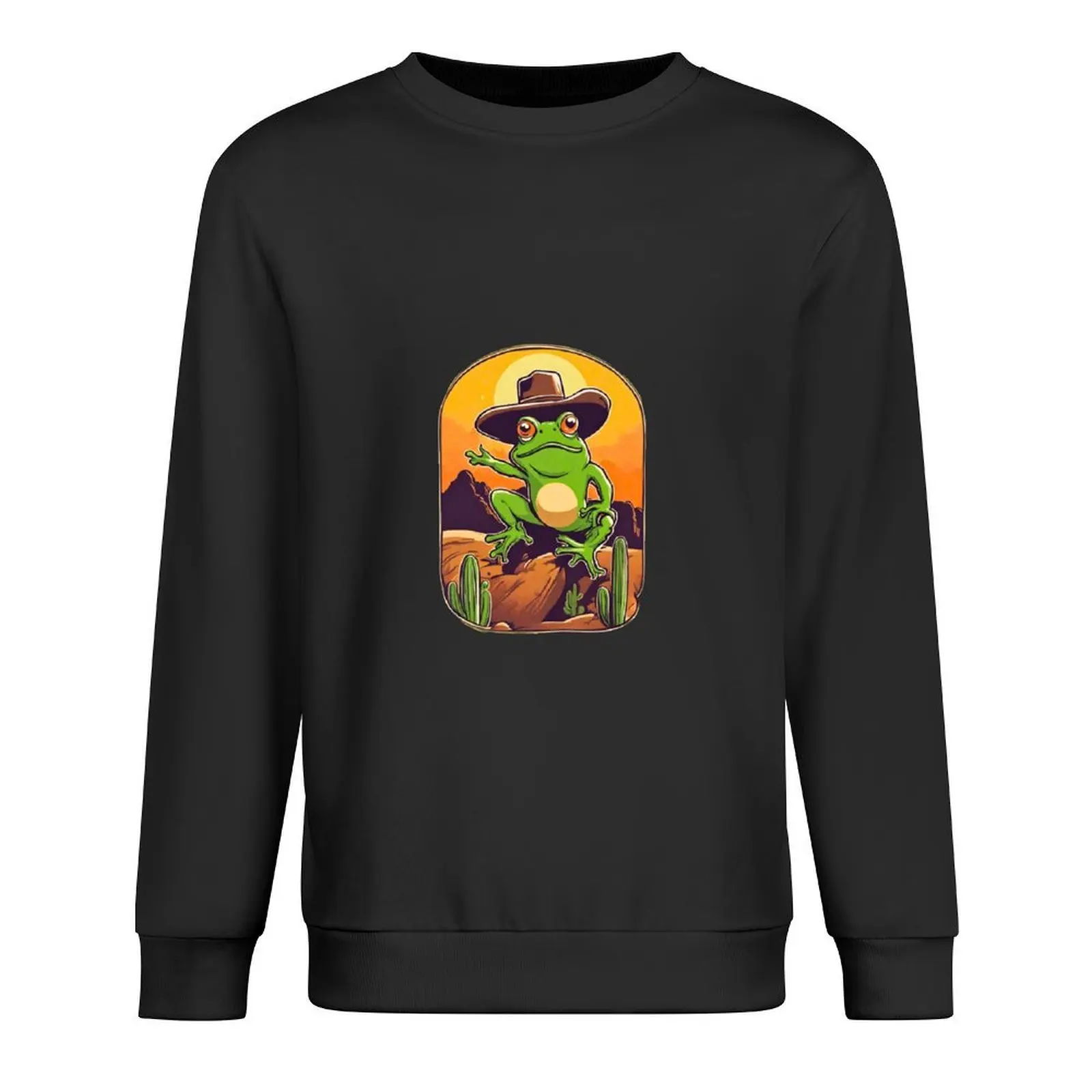 Cowboy Frog Pullover male clothes autumn new products mens clothing men clothes men's sweatshirt
Cowboy Frog Pullover male clothes autumn new products mens clothing men clothes men's sweatshirt