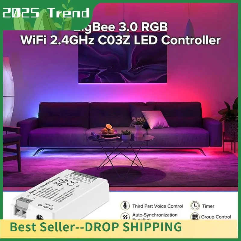 AD33 Горячий светодиодный контроллер Контроллер RGB световой ленты TUYA Smart Life APP Управление диммером Контроллер световой ленты RGBCCT
AD33 Горячий светодиодный контроллер Контроллер RGB световой ленты TUYA Smart Life APP Управление диммером Контроллер световой ленты RGBCCT